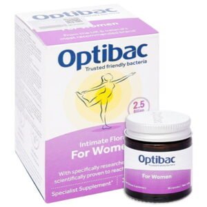 Optibac Intimate Flora For Women bổ sung lợi khuẩn cho nữ giới hộp 30 viên - 07/2024 | nhathuocchangpharma.com