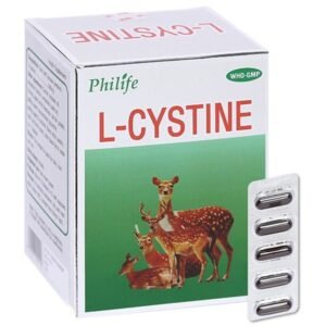 Philife L-Cystine làm đẹp da, tóc, móng hộp 60 viên - 07/2024 | nhathuocchangpharma.com