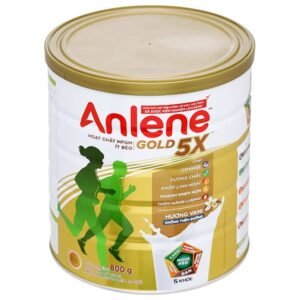Sữa bột Anlene Gold 5X giúp xương chắc khỏe hương vani lon 800g - 07/2024 | nhathuocchangpharma.com