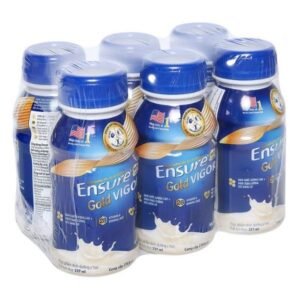 Sữa bột pha sẵn Ensure Gold Vigor bổ sung dinh dưỡng đầy đủ hương vani lốc 6 chai x 237ml - 07/2024 | nhathuocchangpharma.com