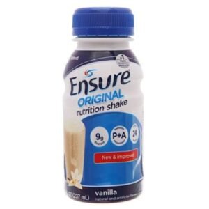 Sữa bột pha sẵn Ensure Original bổ sung dinh dưỡng đầy đủ hương vani chai 237ml - 07/2024 | nhathuocchangpharma.com
