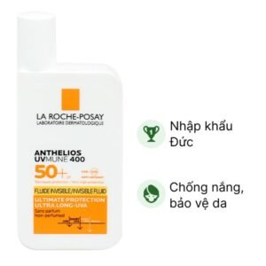 Sữa chống nắng La Roche-Posay Anthelios UVMune 400 Invisible Fluide chai 50ml - 07/2024 | nhathuocchangpharma.com