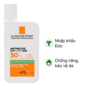 Sữa chống nắng La Roche-Posay Oil Control Fluid dành cho da dầu mụn chai 50ml - 07/2024 | nhathuocchangpharma.com