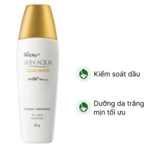 Sữa chống nắng Sunplay Skin Aqua Clear White SPF 50/PA++++ chai 25g - 07/2024 | nhathuocchangpharma.com