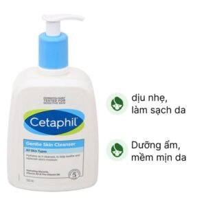 Sữa rửa mặt Cetaphil Gentle Skin Cleanser dịu nhẹ, làm sạch da chai 500ml - 07/2024 | nhathuocchangpharma.com