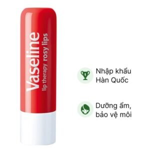 Sáp dưỡng môi hồng xinh Vaseline Rosy Lips duy trì độ ẩm cho môi cây 4.8g - 07/2024 | nhathuocchangpharma.com