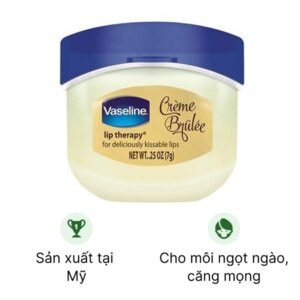 Sáp dưỡng môi Vaseline Lip Therapy mềm mại, căng mọng hũ 7g - 07/2024 | nhathuocchangpharma.com
