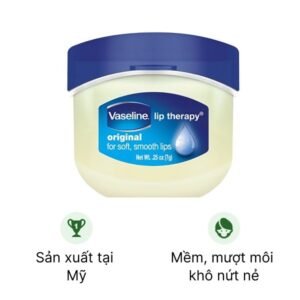 Sáp dưỡng môi Vaseline Lip Therapy Original làm mềm, mượt môi hũ 7g - 07/2024 | nhathuocchangpharma.com