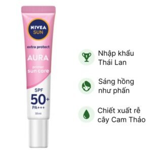 Serum chống nắng Nivea Sun Protect & White SPF 50+/PA+++ dưỡng trắng, sáng da tuýp 30ml - 07/2024 | nhathuocchangpharma.com