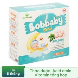 Siro Ăn Ngủ Ngon Bobbaby Gold giúp bồi bổ sức khỏe cho bé hộp 20 ống x 10ml - 07/2024 | nhathuocchangpharma.com
