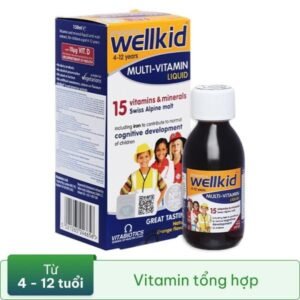 Siro Wellkid Multi-Vitamin Liquid hỗ trợ tăng đề kháng chai 150ml - 07/2024 | nhathuocchangpharma.com
