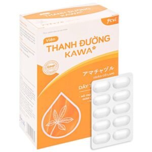 Thanh Đường hạ đường huyết Kawa hỗ trợ giảm cholesterol máu hộp 40 viên - 08/2024 |nhathuocankhang.com