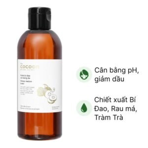Toner Cocoon bí đao giúp cân bằng da chai 310ml - 07/2024 | nhathuocchangpharma.com