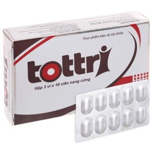Tottri giảm triệu chứng trĩ nội, trĩ ngoại hộp 30 viên - 07/2024 |nhathuocchangpharma.com