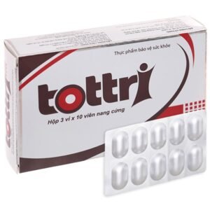 Tottri giảm triệu chứng trĩ nội, trĩ ngoại hộp 30 viên - 08/2024 |nhathuocankhang.com
