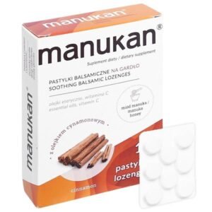 Viên ngậm Manukan Cinnamon hỗ trợ giảm ho, bổ phổi hộp 16 viên - 07/2024 | nhathuocchangpharma.com