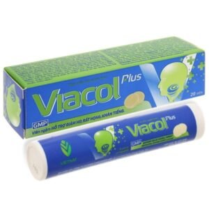 Viên ngậm Viacol Plus hỗ trợ giảm ho, đau rát họng tuýp 20 viên - 07/2024 | nhathuocchangpharma.com