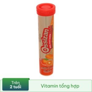 Viên sủi Ossizan Multivitamin Gold hỗ trợ tăng đề kháng tuýp 20 viên - 08/2024 |nhathuocankhang.com