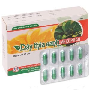 Viên uống dây thìa canh Mekophar ổn định đường huyết hộp 40 viên - 08/2024 |nhathuocankhang.com