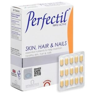 Vitabiotics Perfectil Skin, Hair & Nails đẹp da, tóc, móng hộp 30 viên - 07/2024 | nhathuocchangpharma.com