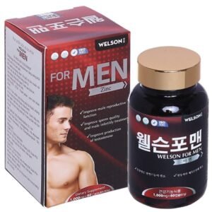 Welson For Men Zinc tăng cường sinh lý nam hộp 60 viên - 07/2024 |nhathuocchangpharma.com