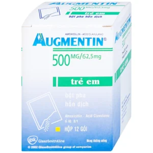 Bột Augmentin 500mg/62.5mg GSK điều trị nhiễm khuẩn (12 gói)